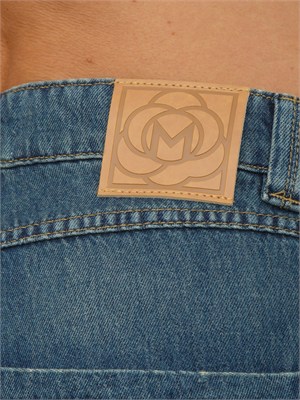Jeans MLSMOM1 Marella mom fit in denim blu in DONNA