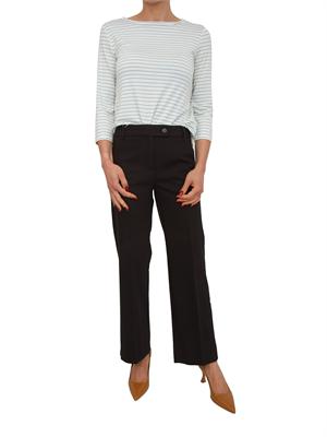 T-shirt Cosetta Emme Marella in viscosa celeste a righe in DONNA