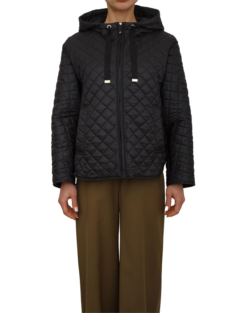 MAX MARA THE CUBE Giubbino imbottito MTCGIORNO Max Mara Cube in tela antigoccia nero