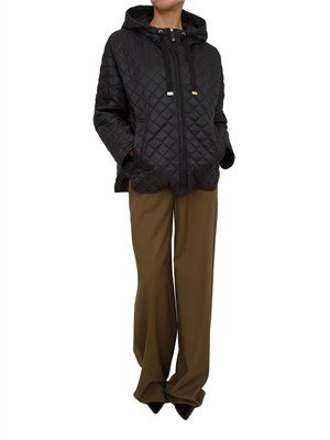 MAX MARA THE CUBE Giubbino imbottito MTCGIORNO Max Mara Cube in tela antigoccia nero in DONNA