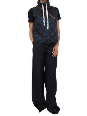 Gilet imbottito Tregic Max Mara The Cube in tela di nylon blu in DONNA