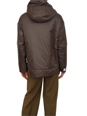 Giubbino imbottito MTCDARIA Max Mara The Cube in tela marrone in DONNA