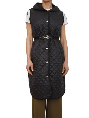 MAX MARA THE CUBE Gilet imbottito MTCCAMILLE Max Mara Cube in tela antigoccia nero in DONNA