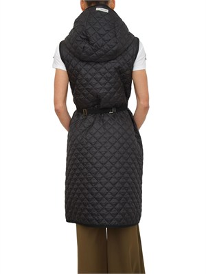 MAX MARA THE CUBE Gilet imbottito MTCCAMILLE Max Mara Cube in tela antigoccia nero in DONNA