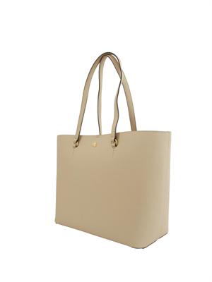 LAUREN RALPH LAUREN Borsa Karly media Ralph Lauren in pelle beige in DONNA