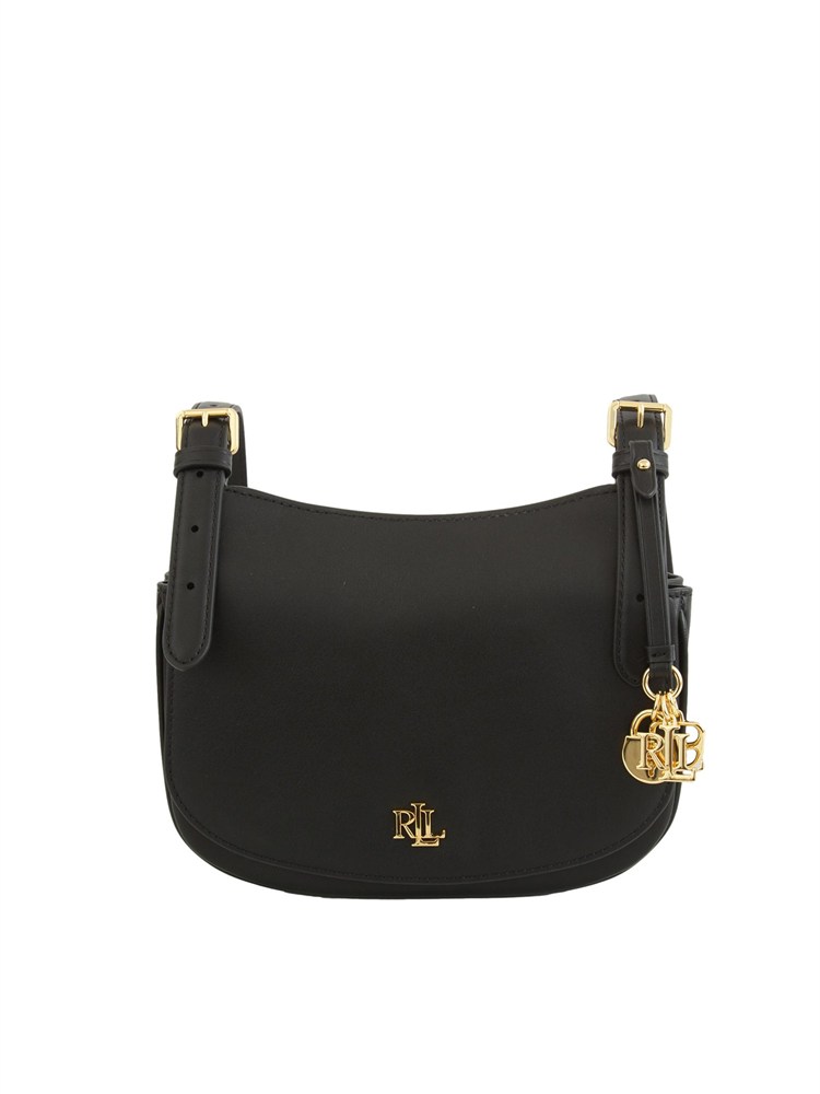 LAUREN RALPH LAUREN Borsa Marcy Ralph Lauren in pelle nera