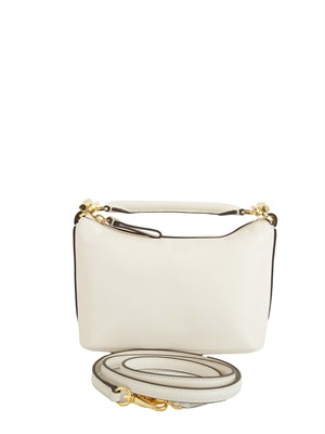 LAUREN RALPH LAUREN Mini borsa Ralph Lauren Blaike in pelle bianca in DONNA