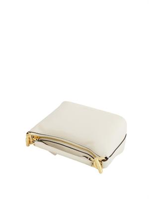 LAUREN RALPH LAUREN Mini borsa Ralph Lauren Blaike in pelle bianca in DONNA