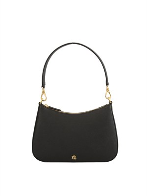 LAUREN RALPH LAUREN Borsa Danni Ralph Lauren in pelle nera in DONNA