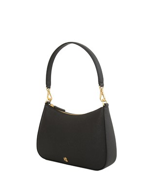 LAUREN RALPH LAUREN Borsa Danni Ralph Lauren in pelle nera in DONNA