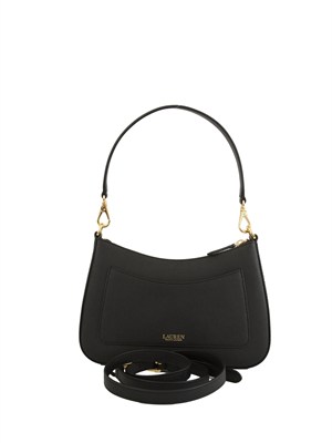 LAUREN RALPH LAUREN Borsa Danni Ralph Lauren in pelle nera in DONNA