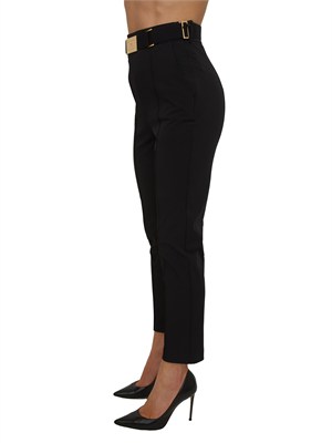 PANTALONE CASUAL ELISABETTA FRANCHI NERO in DONNA