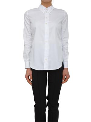 Camicia Elisabetta Franchi in cotone bianco in DONNA