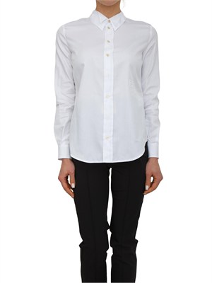 Camicia Elisabetta Franchi in cotone bianco in DONNA