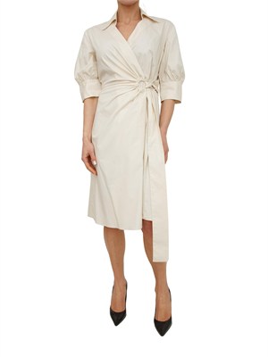 Abito Alinea Pinko in cotone avorio in DONNA