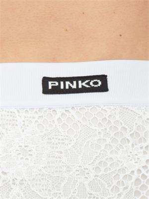 Gonna midi Harmonie Pinko in pizzo bianco in DONNA