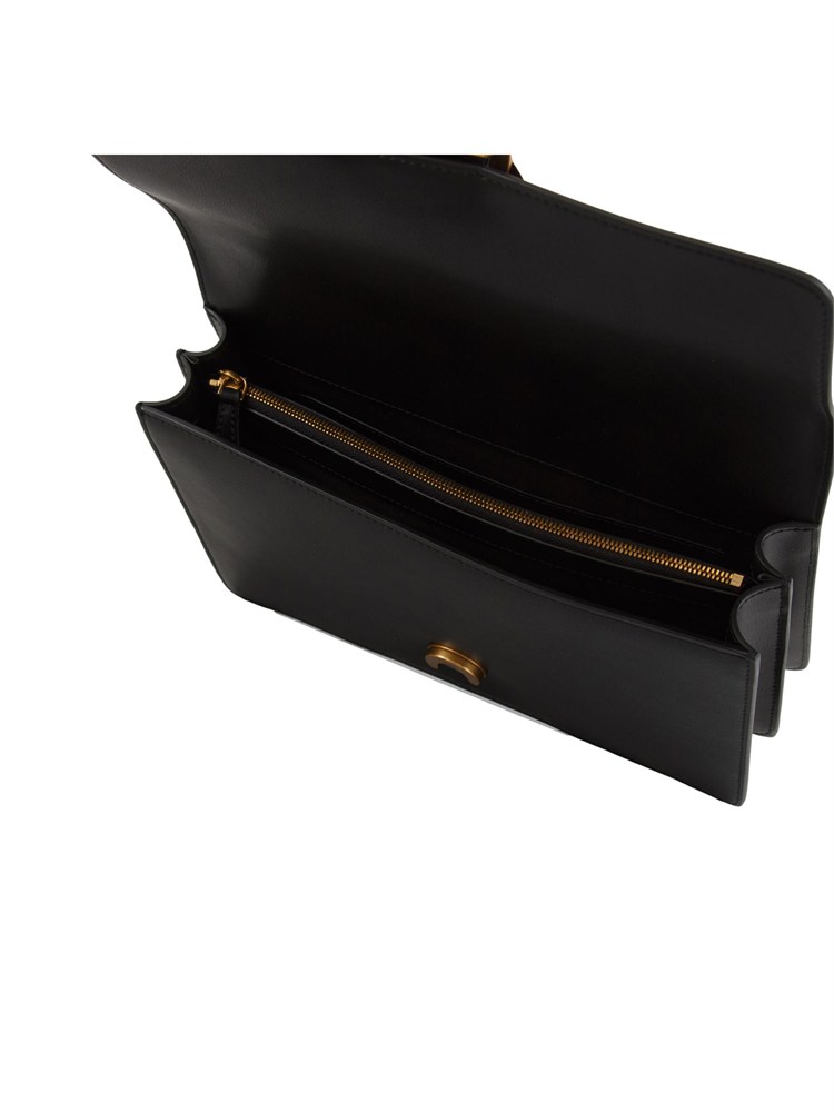 Borsa media Love Bag One Pinko in pelle nera