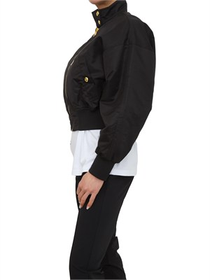 Giubbino Elisabetta Franchi in nylon nero in DONNA