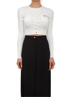 Cardigan avorio Elisabetta Franchi in DONNA
