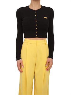 Cardigan nero Elisabetta Franchi in DONNA