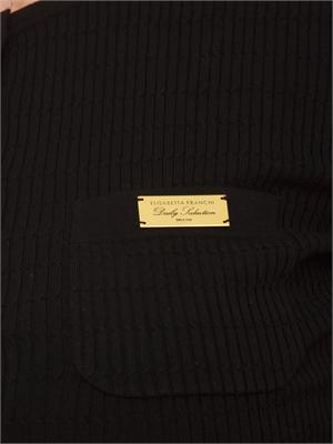 Cardigan nero Elisabetta Franchi in DONNA