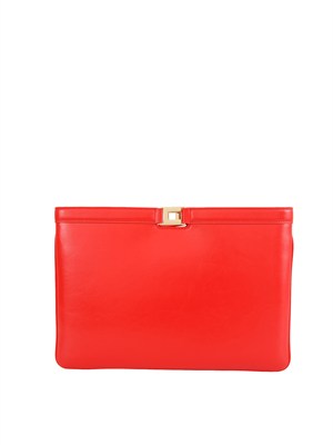 Borsa Elisabetta Franchi in ecopelle rossa in DONNA