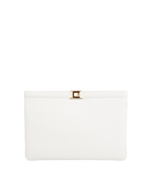 Borsa Elisabetta Franchi in ecopelle burro in DONNA