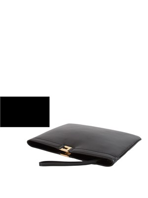 Borsa Elisabetta Franchi in ecopelle nera in DONNA