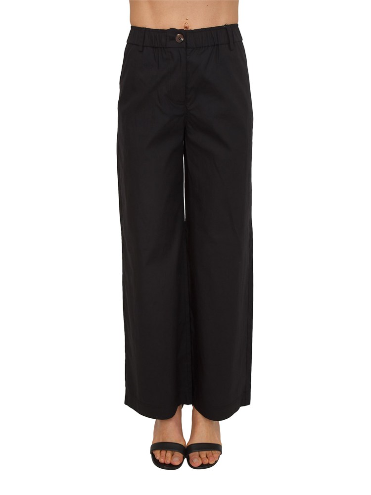 Pantaloni Elettra Nenette in cotone nero
