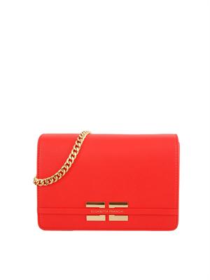 Borsa a tracolla Elisabetta Franchi rosso in DONNA