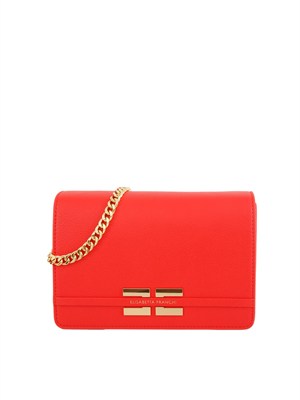Borsa a tracolla Elisabetta Franchi rosso in DONNA
