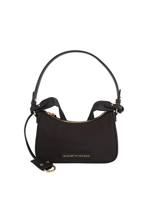 Borsa Elisabetta Franchi in tessuto nero in DONNA