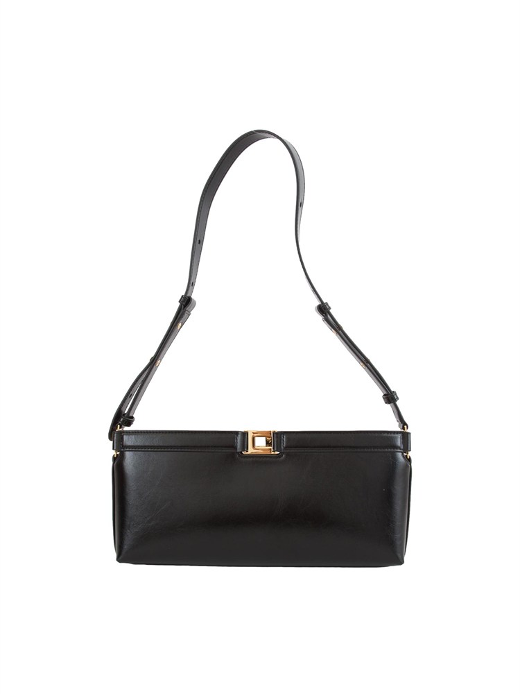 Borsa Elisabetta Franchi in ecopelle nera