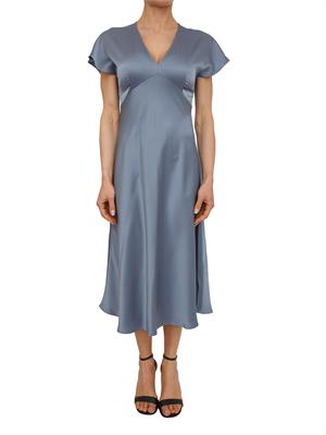 Abito Falange Marella in double satin canna da zucchero in DONNA