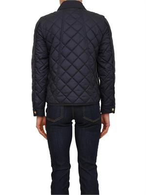 Piumino trapuntato Asti Marella in tessuto antigoccia blu in DONNA