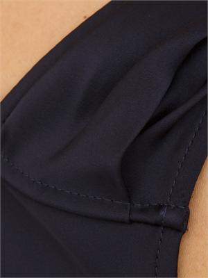 Abito Ovale Marella in double satin blu in DONNA