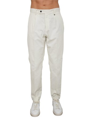 Pantaloni uomo Antony Morato in misto lino e cotone burro in UOMO