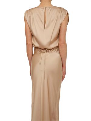 Blusa Blugirl in raso di viscosa cammello in DONNA
