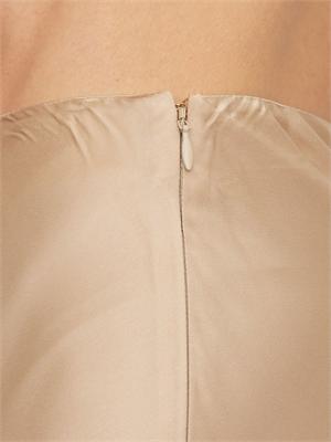 Gonna lunga Blugirl in raso di viscosa cammello in DONNA