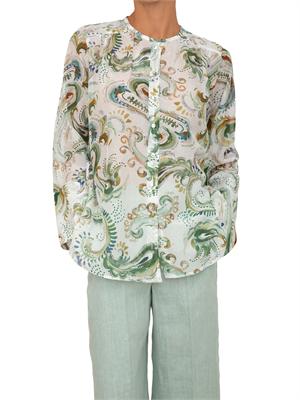 Camicia Mlldisco di Marella in voile di seta sampata in DONNA