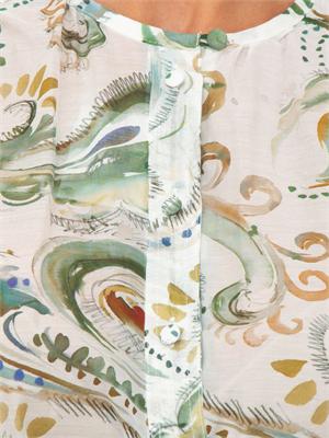 Camicia Mlldisco di Marella in voile di seta sampata in DONNA