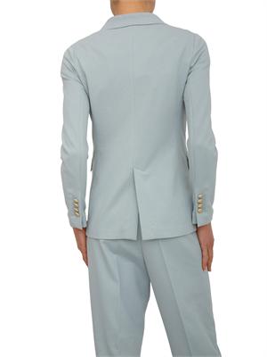Giacca doppiopetto donna Circolo 1901 in oxfort celeste in DONNA
