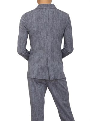 Giacca doppiopetto donna Circolo 1901 in cotone effetto denim in DONNA