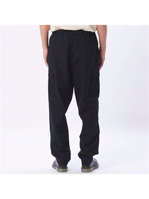 OBEY 142020196 Pant.Blk Easy Rip Nero Uomo in Abbigliamento