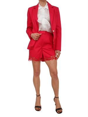 Bermuda Fracomina in cotone fuxia con ricami in DONNA