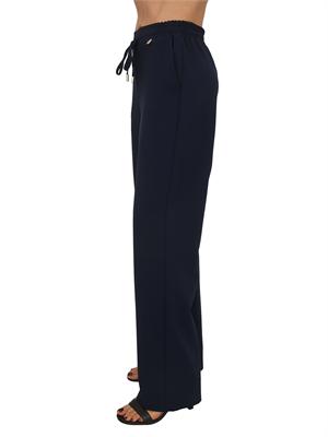 Pantaloni Fracomina in tessuto elasticizzato blu in DONNA