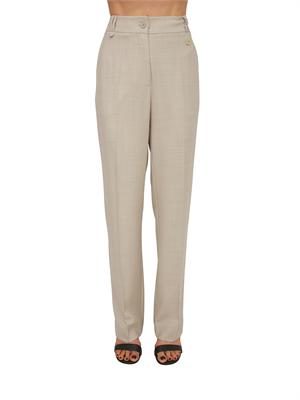 Pantaloni Fracomina in tessuto beige in DONNA
