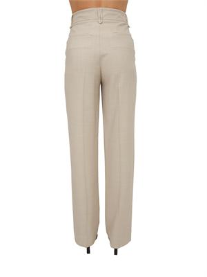 Pantaloni Fracomina in tessuto beige in DONNA