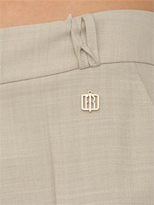 Pantaloni Fracomina in tessuto beige in DONNA