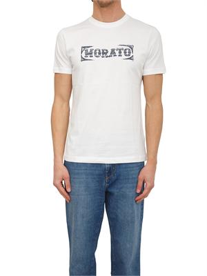 T-shirt Antony Morato in cotone bianco stampa logo in UOMO